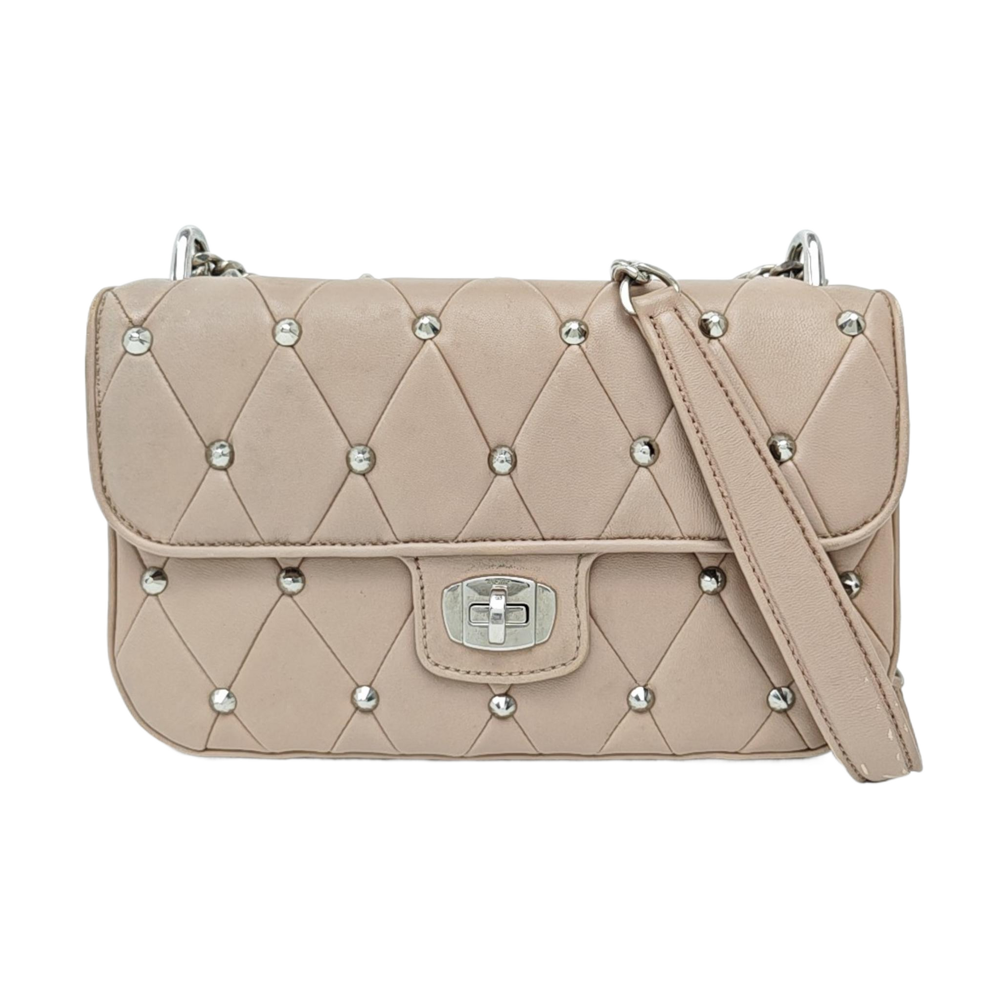 Pattina Nappa Quilted Lambskin Pink