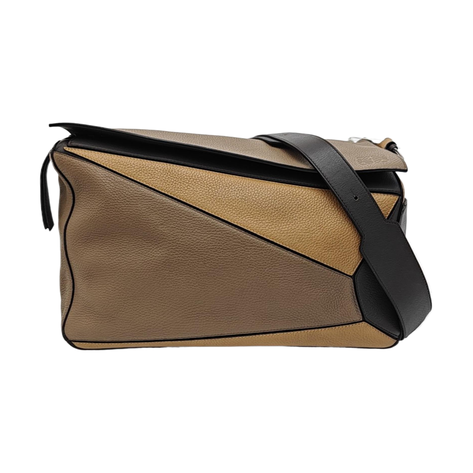 Puzzle Large Calfskin Multicolor