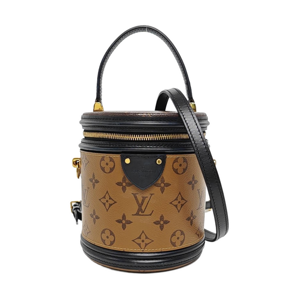 CANNES PM Monogram Coated Canvas Brown