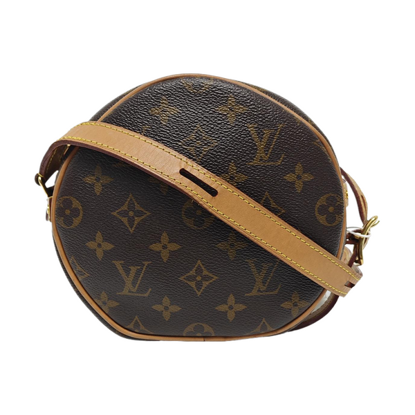 BOITE CHAPEAU PM Monogram Coated Canvas Brown