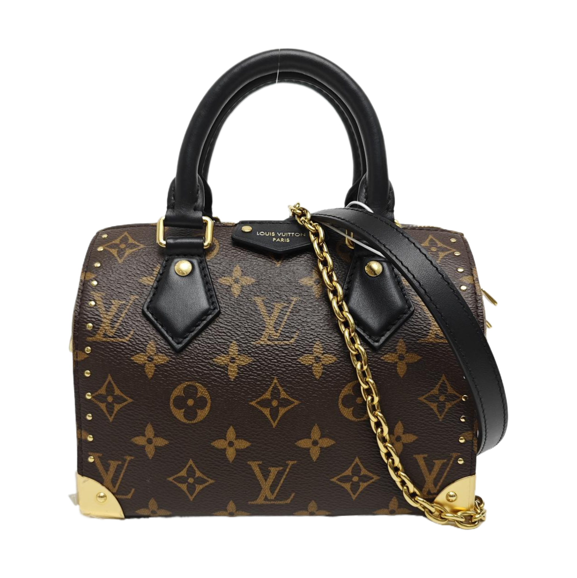SPEEDY TRUNK 20 Monogram Coated Canvas Brown