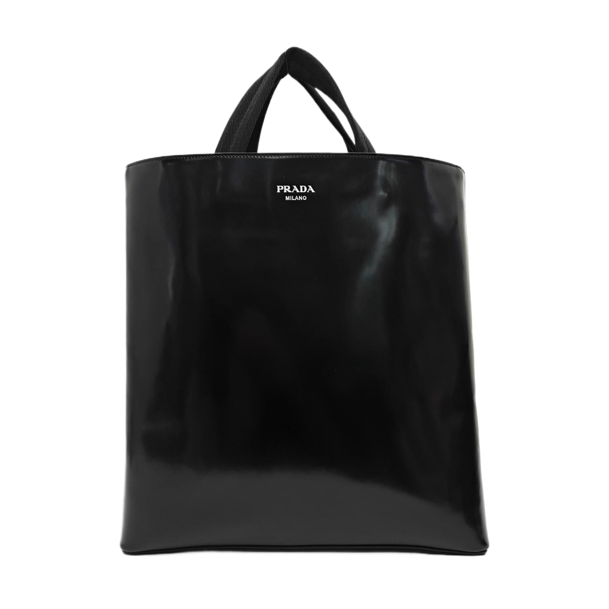 Calfskin Top Handle Bag Black