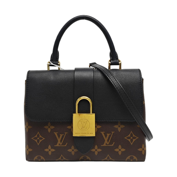 LOCKY BB Monogram Coated Canvas Brown