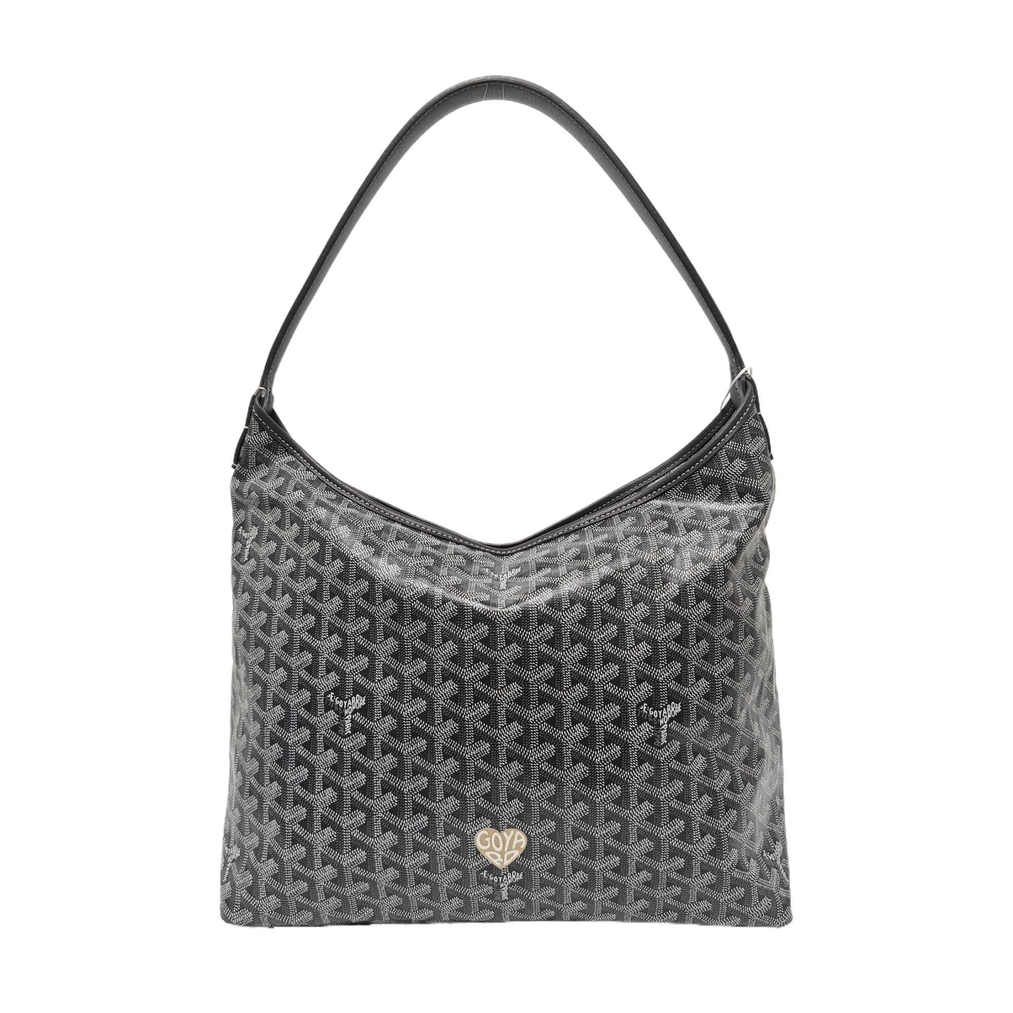 Hobo Coated Canvas Gray