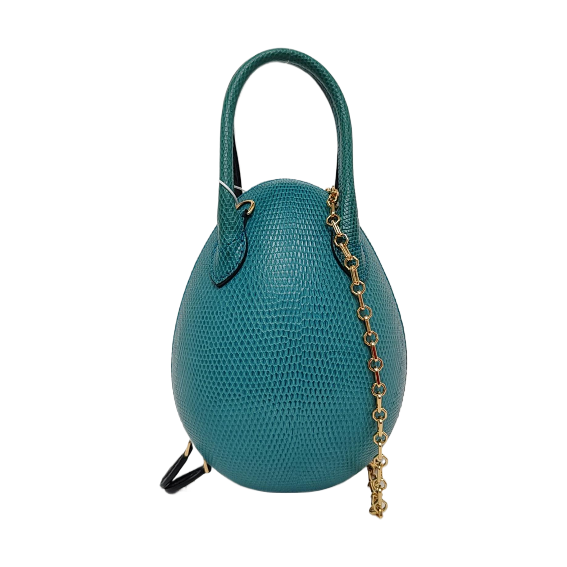 Python Shoulder Bag Blue