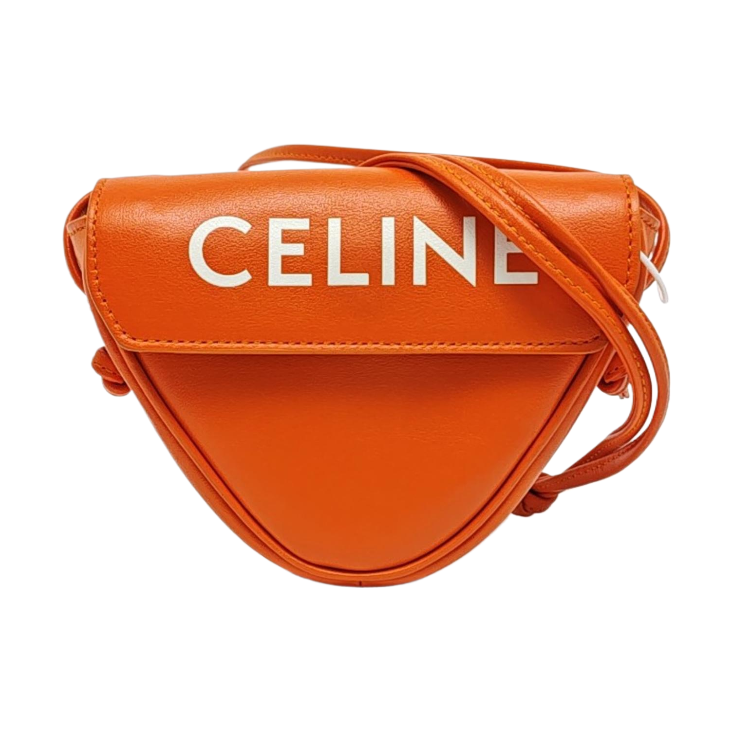 TRIANGLE Calfskin Orange