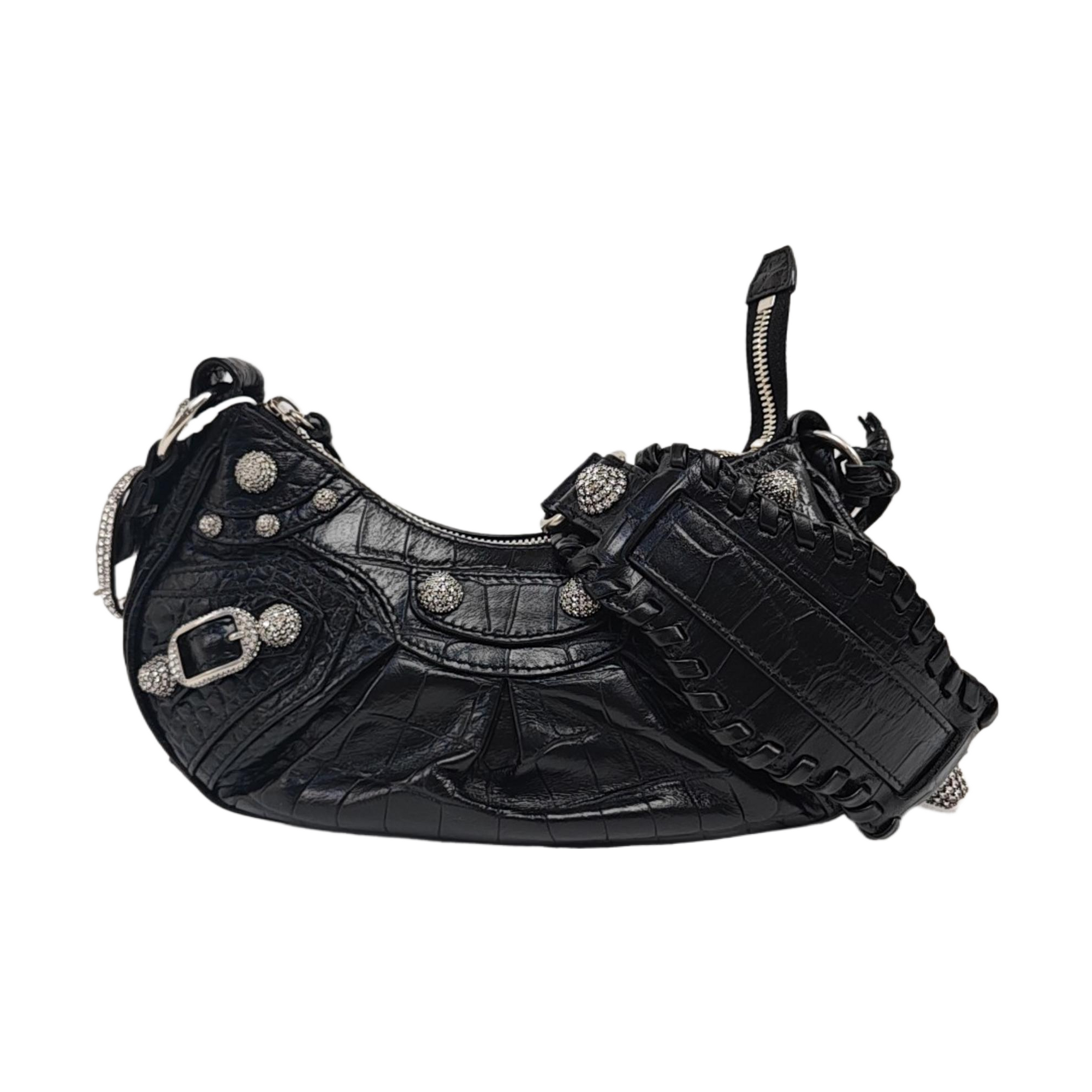 Le Cagole Small Calfskin Black