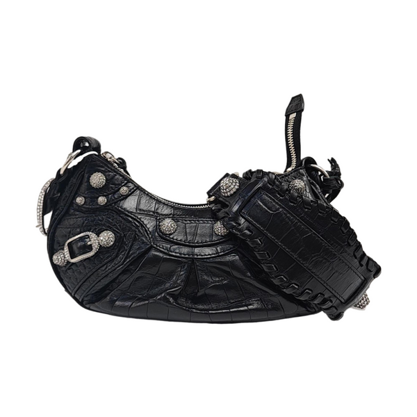Le Cagole Small Calfskin Black
