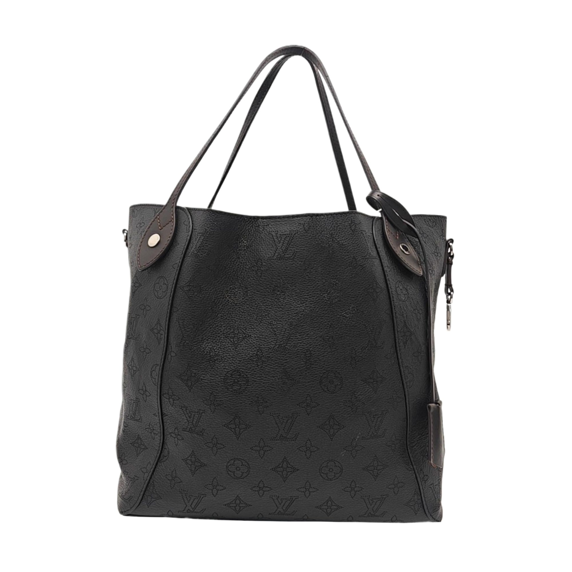 HINA Monogram Calfskin Black