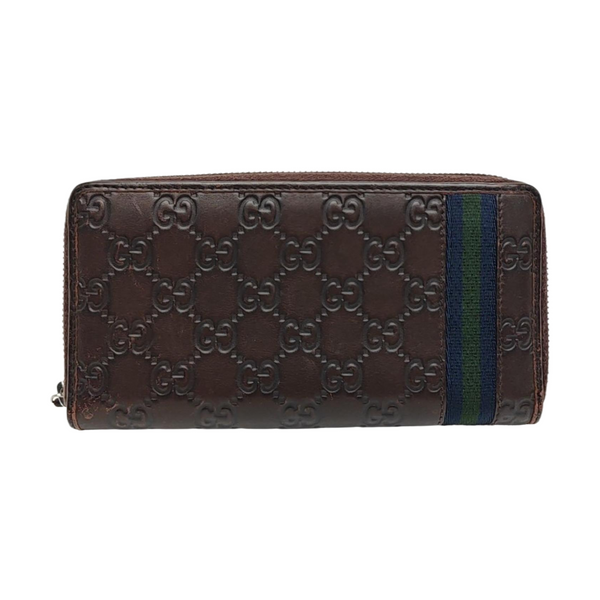 Monogram Calfskin Wallet Brown