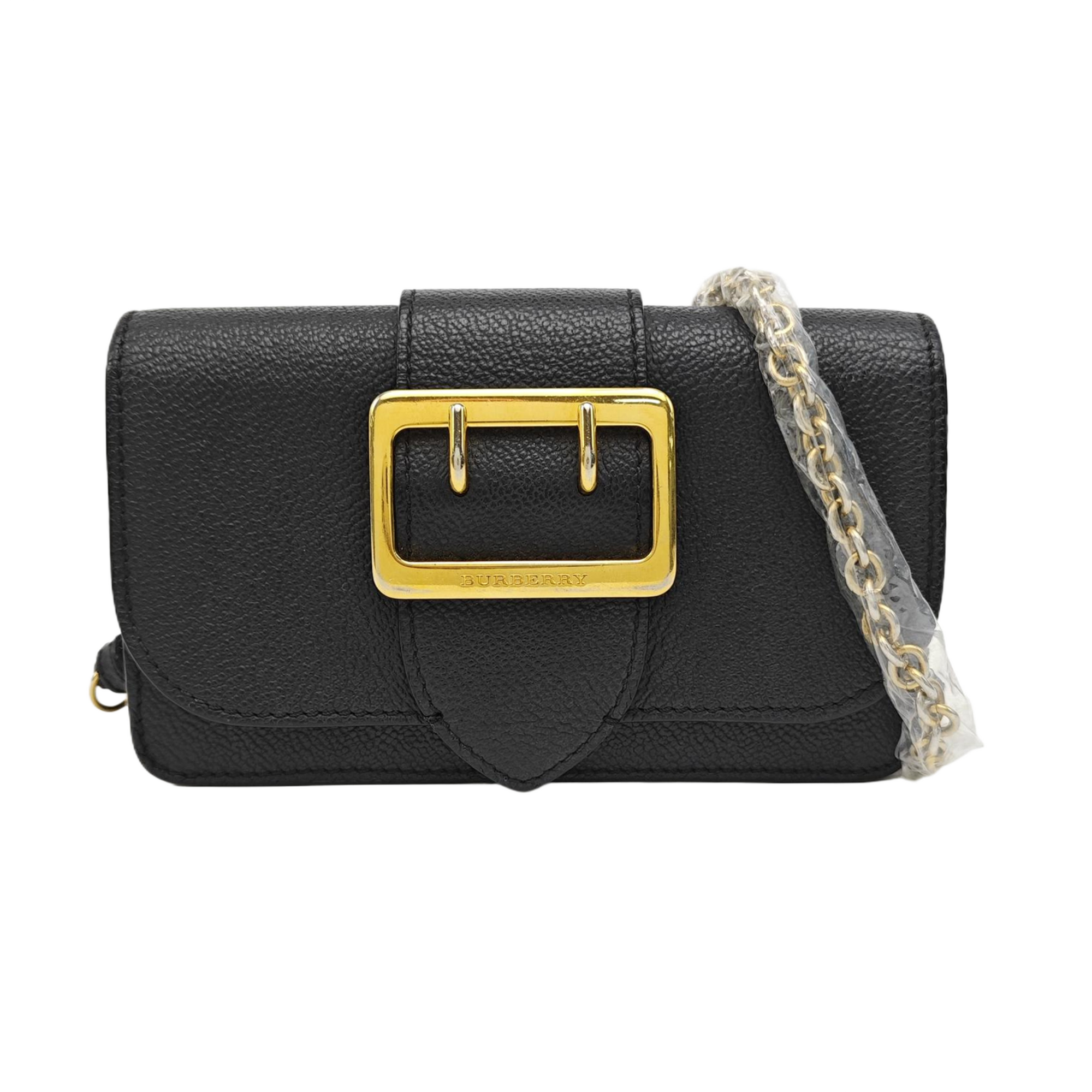 Buckle Calfskin Black