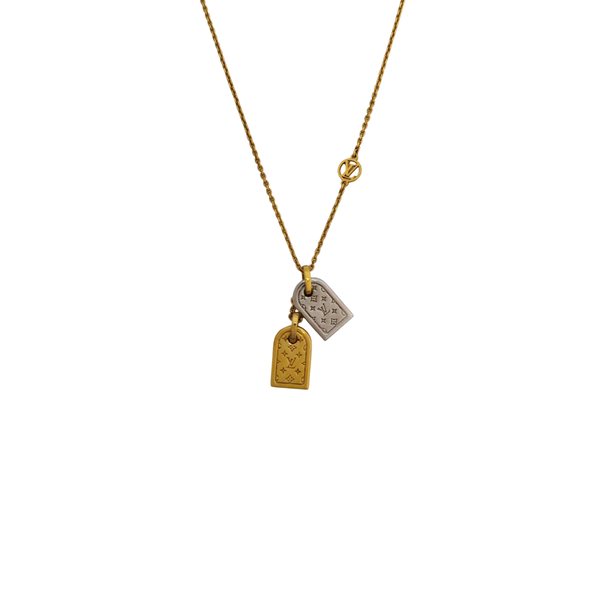 NANOGRAM Metal Gold Necklace