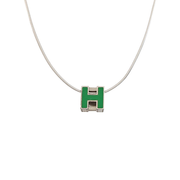 Pop H 925 Sterling Silver Necklace