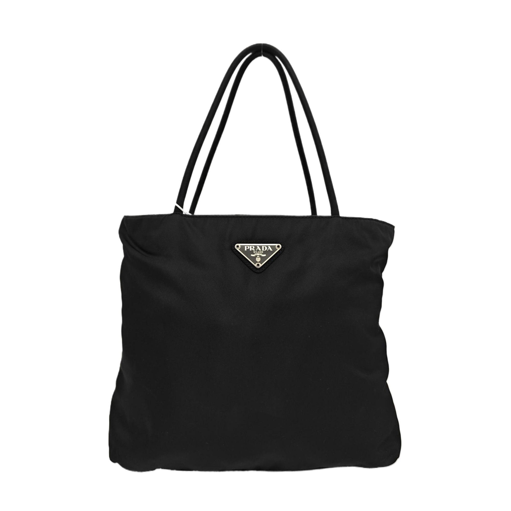 Nylon Tote Bag Black