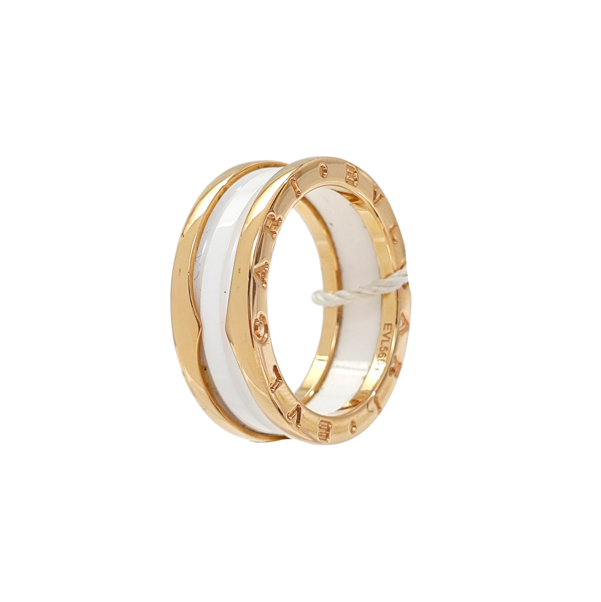B.ZERO1 18k Rose Gold Ring EU 60