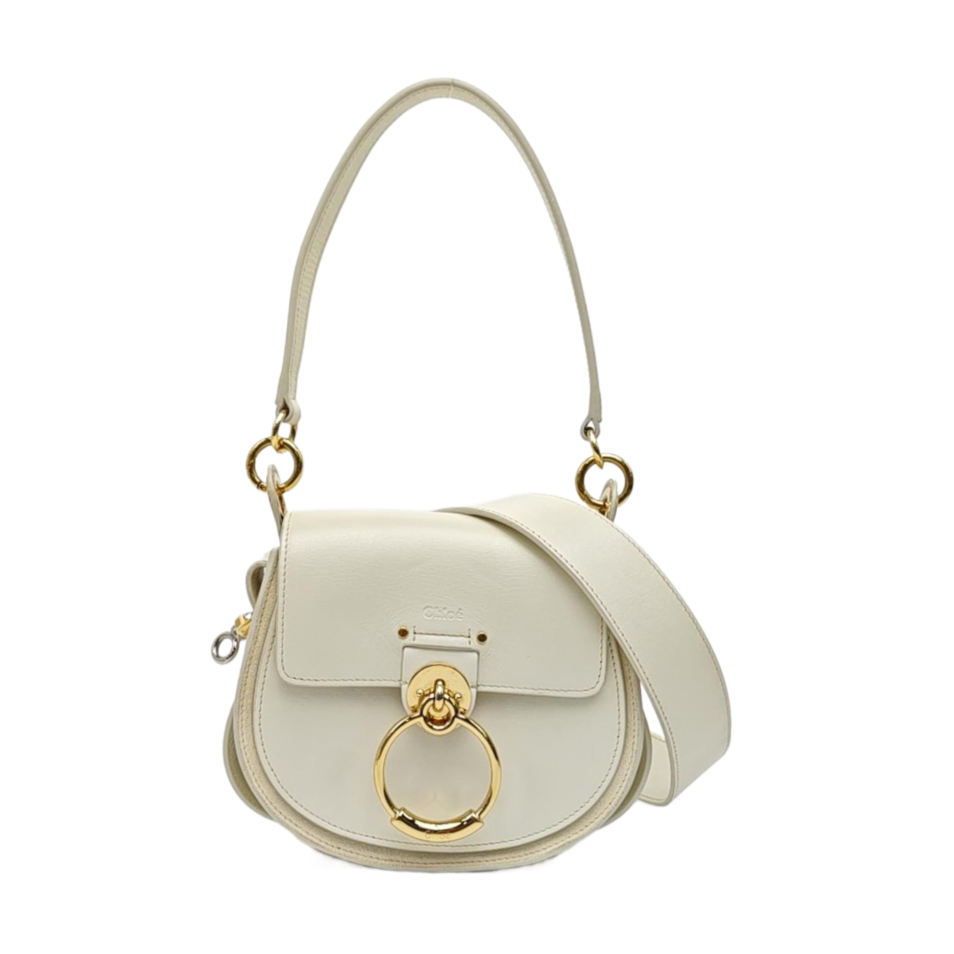 Tess Small Calfskin Beige