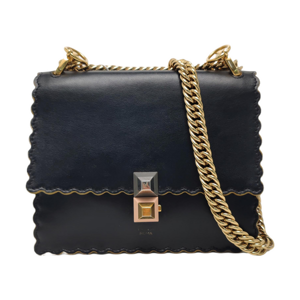 Authenticated pre-owned  Kan I Mini Calfskin Black - Shoulder Bag at Looply