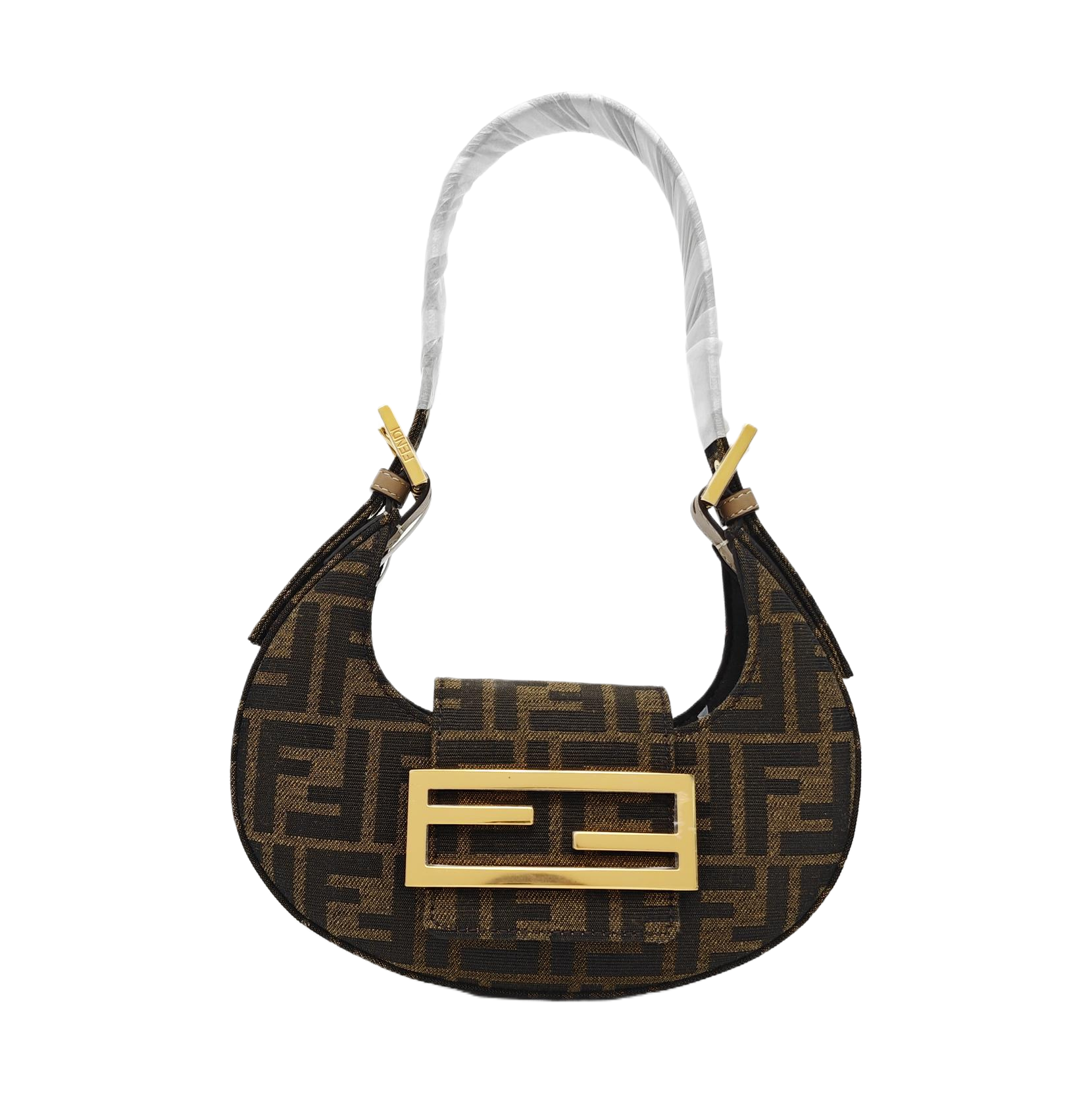 Cookie Mini Monogram Canvas Brown