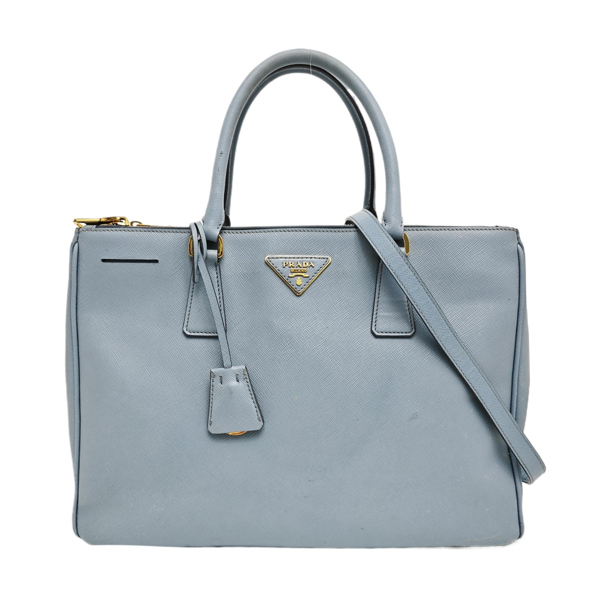 Galleria Extra Large Calfskin Blue