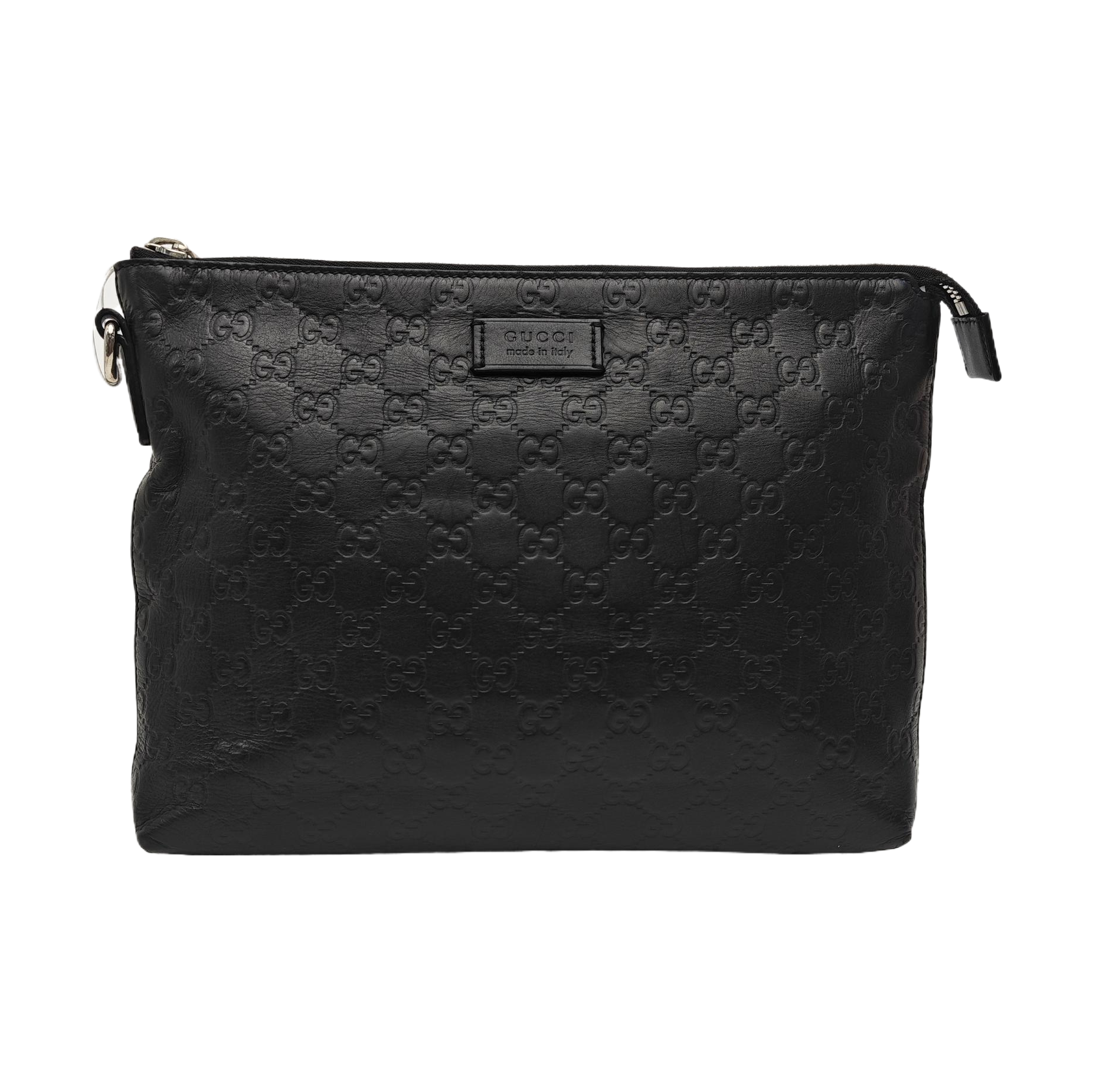 Signature Monogram Calfskin Black