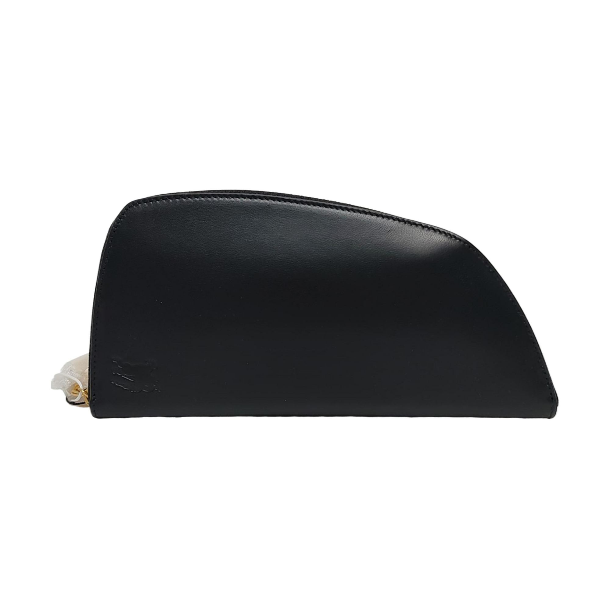 SHIELD Large Lambskin Black Wallet