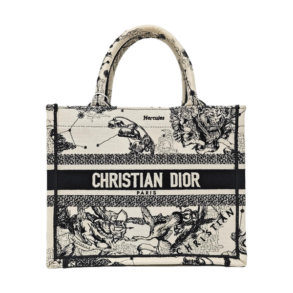 Book Tote Small Canvas White