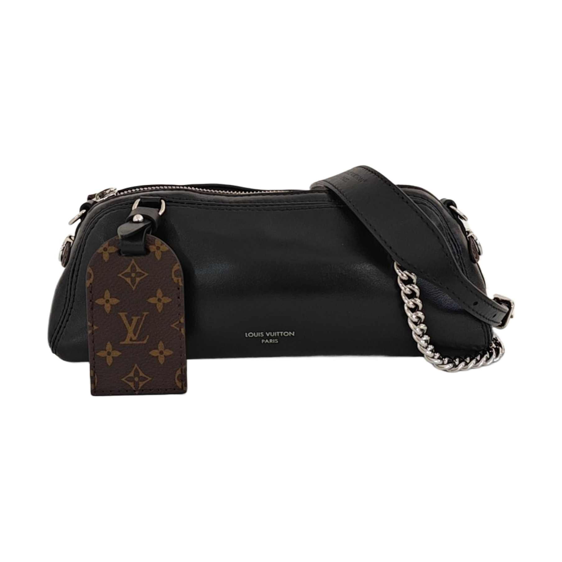 Lambskin Shoulder Bag Black