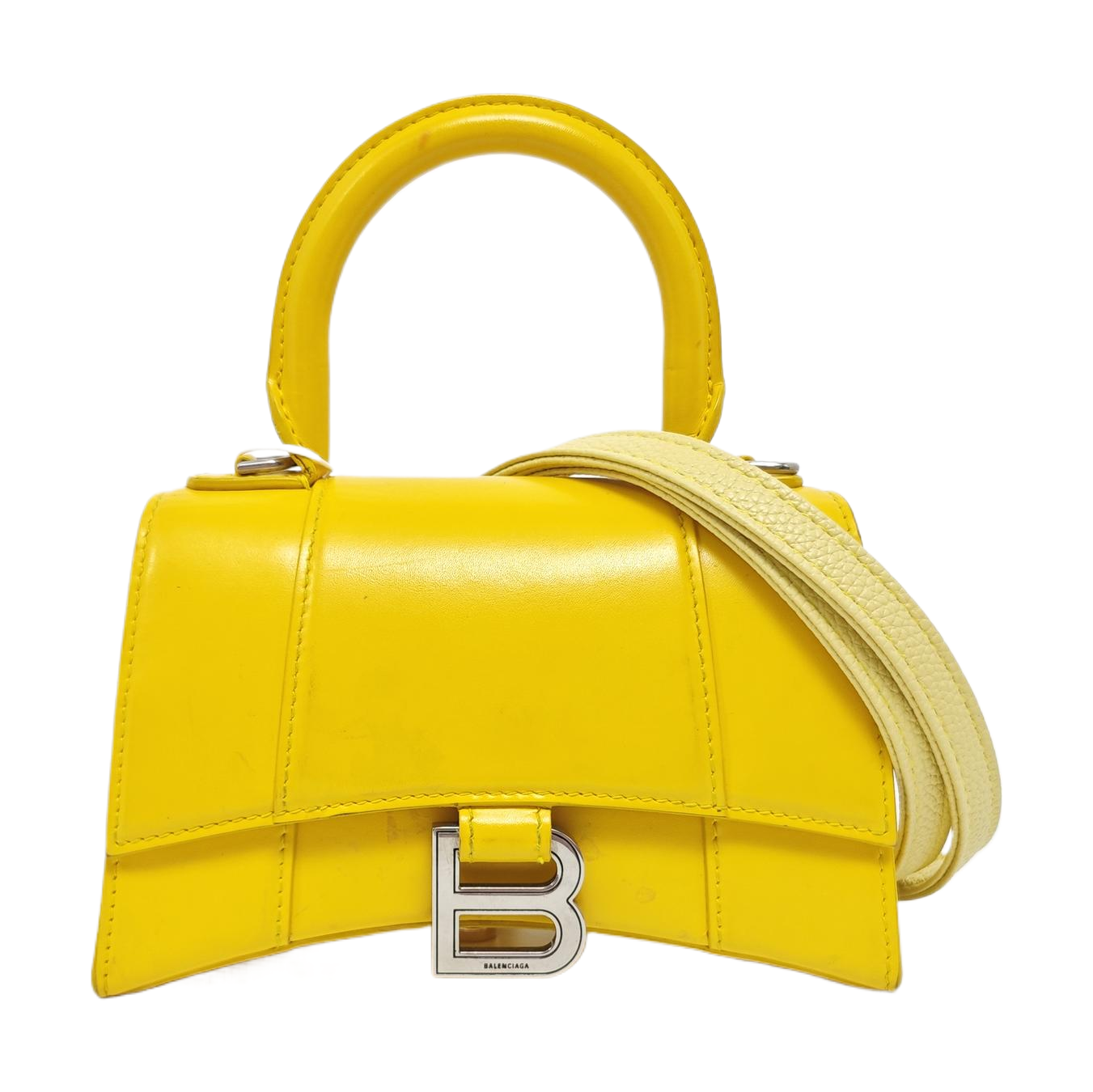 Hourglass XS Calfskin Yellow