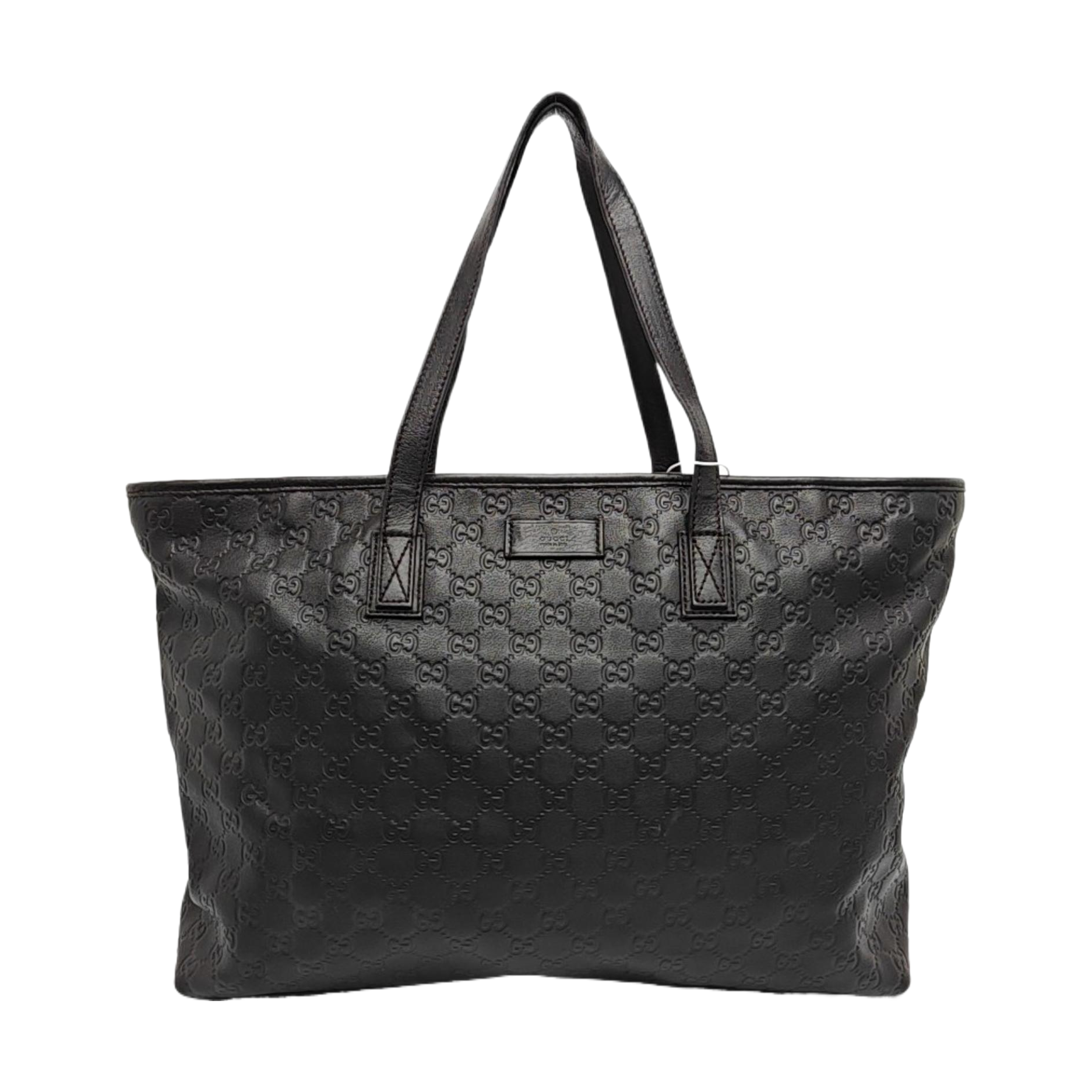 GG Imprime Monogram Calfskin Black