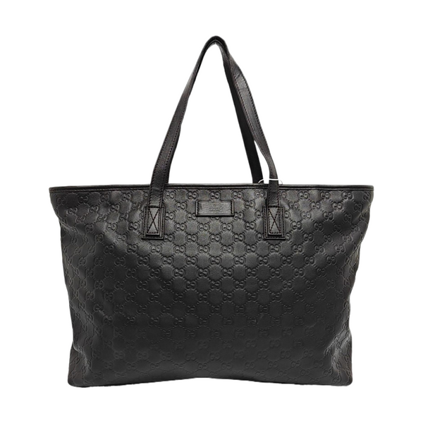 GG Imprime Monogram Calfskin Black