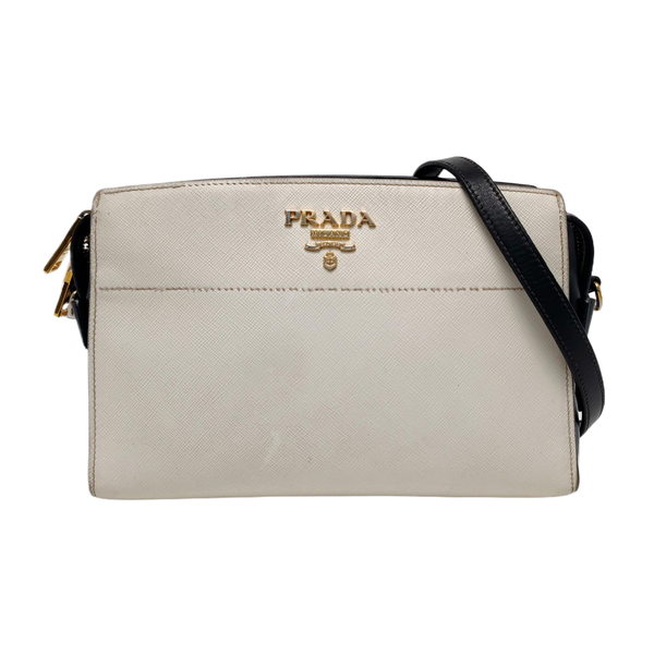Calfskin Shoulder Bag White