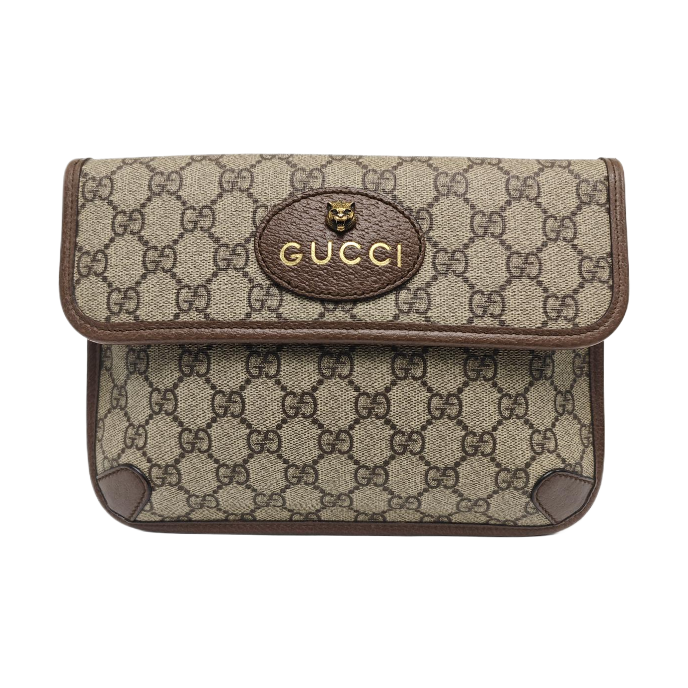 Neo Vintage Monogram Coated Canvas Beige