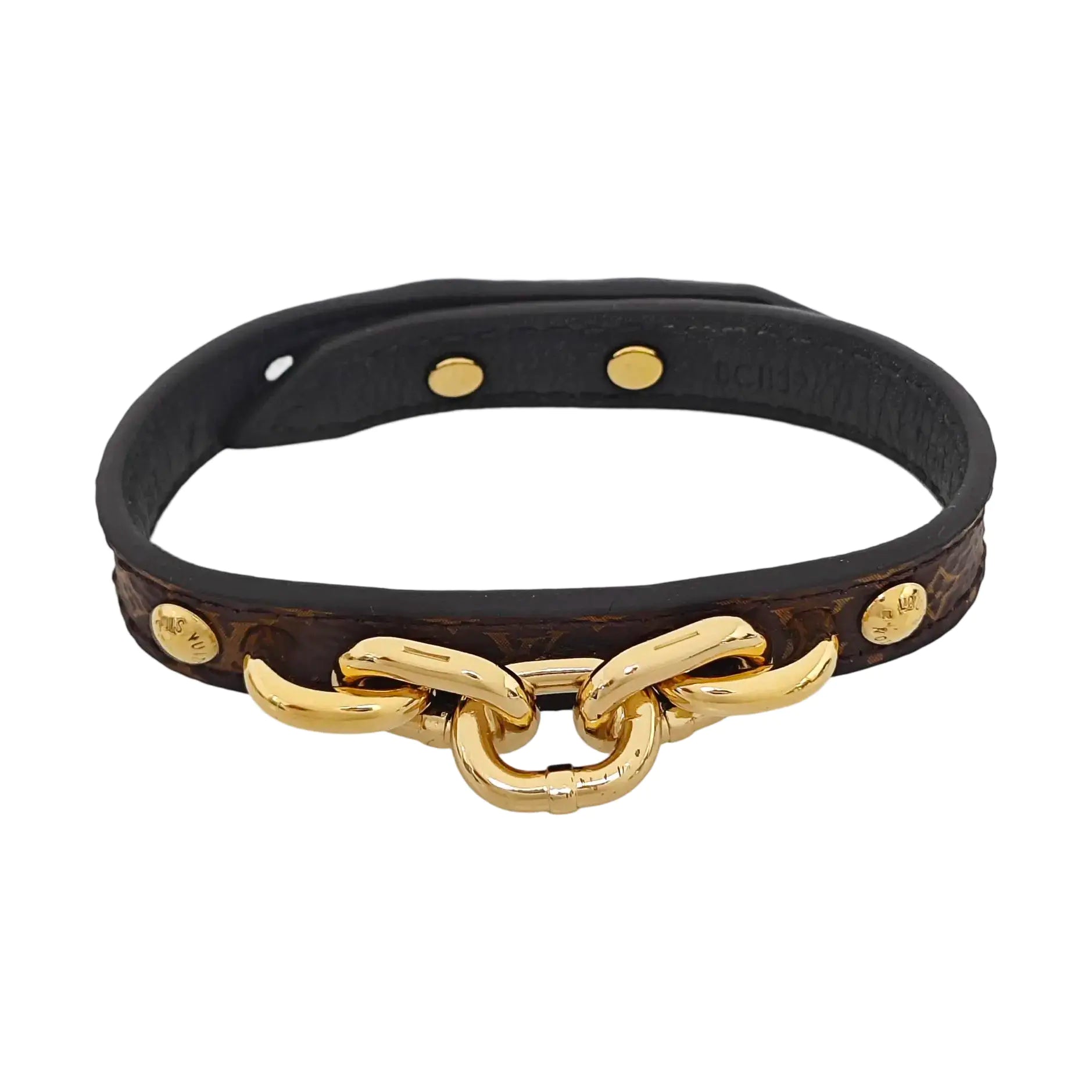 TWIST THE CHAIN Metal Brown Bracelet
