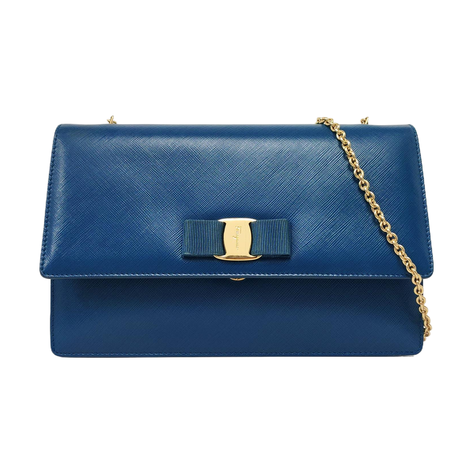 Ginny Calfskin Blue