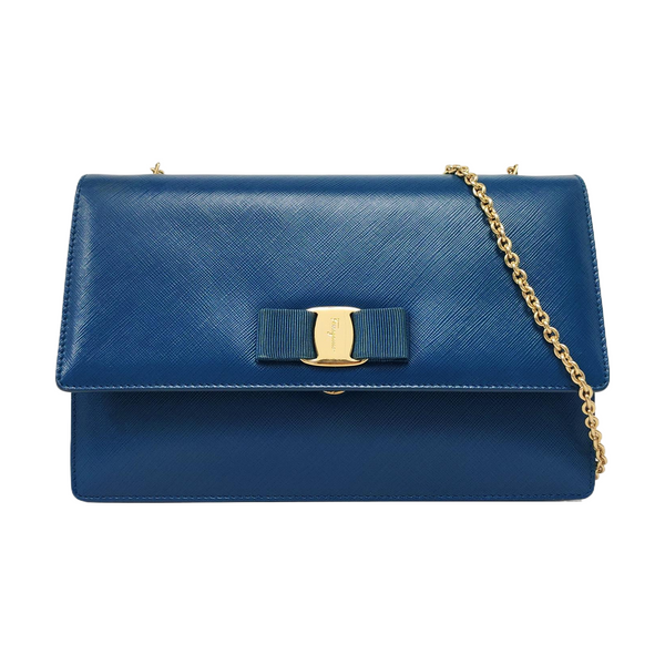 Ginny Calfskin Blue