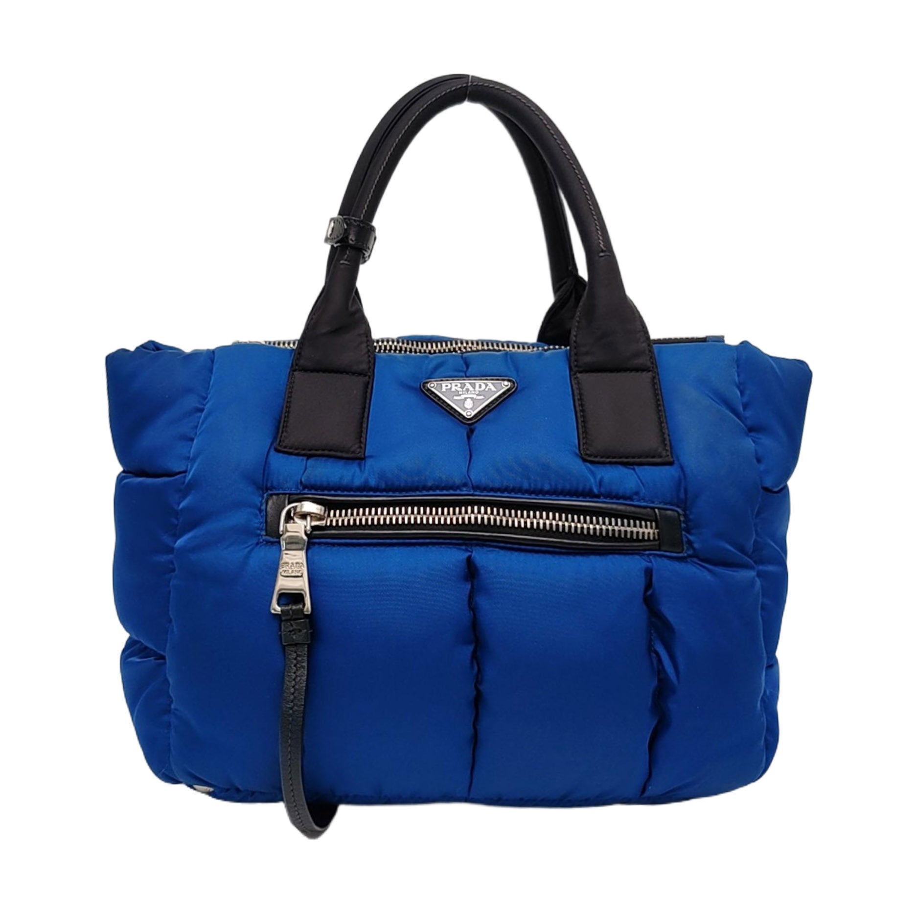 Quilted Nylon Blue
