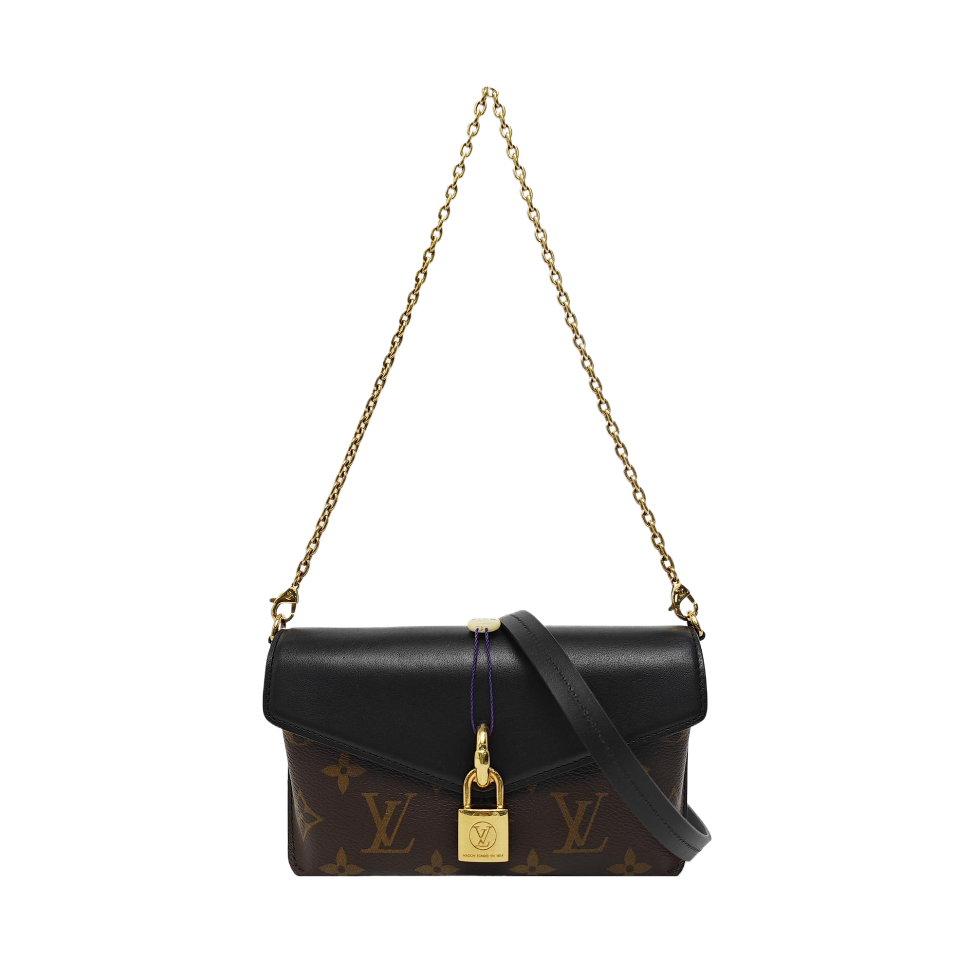PADLOCK Monogram Coated Canvas Brown