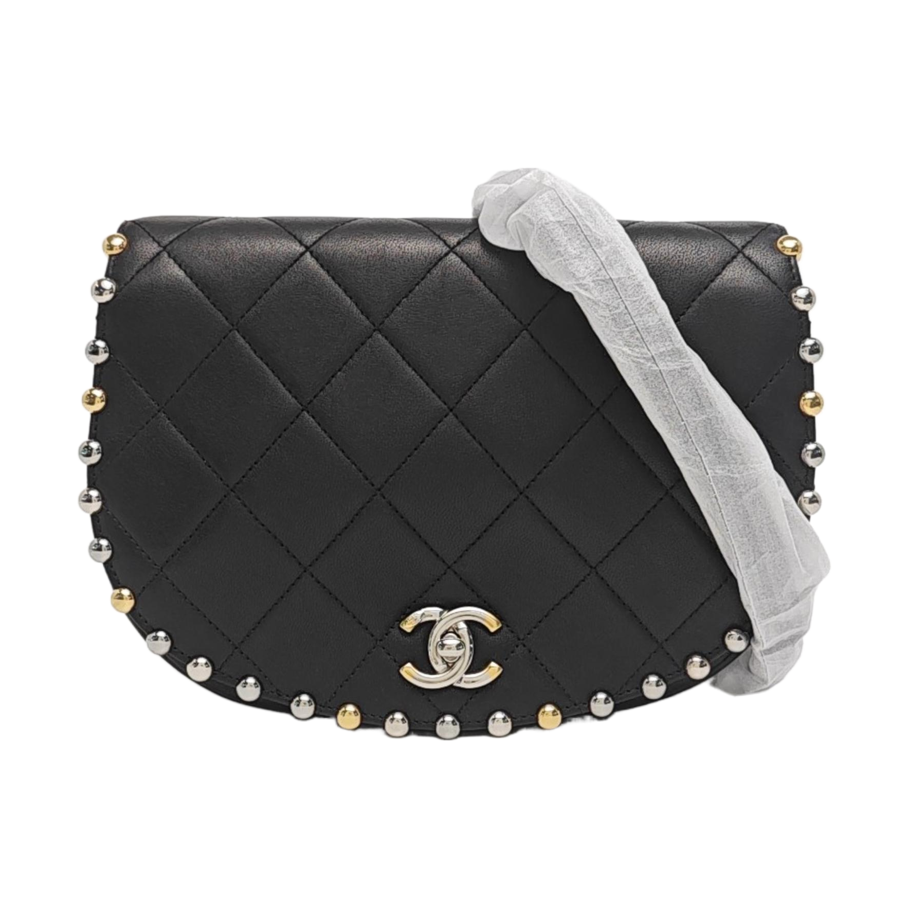 Quilted Lambskin Black