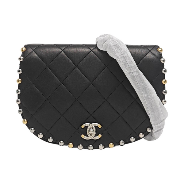 Quilted Lambskin Black