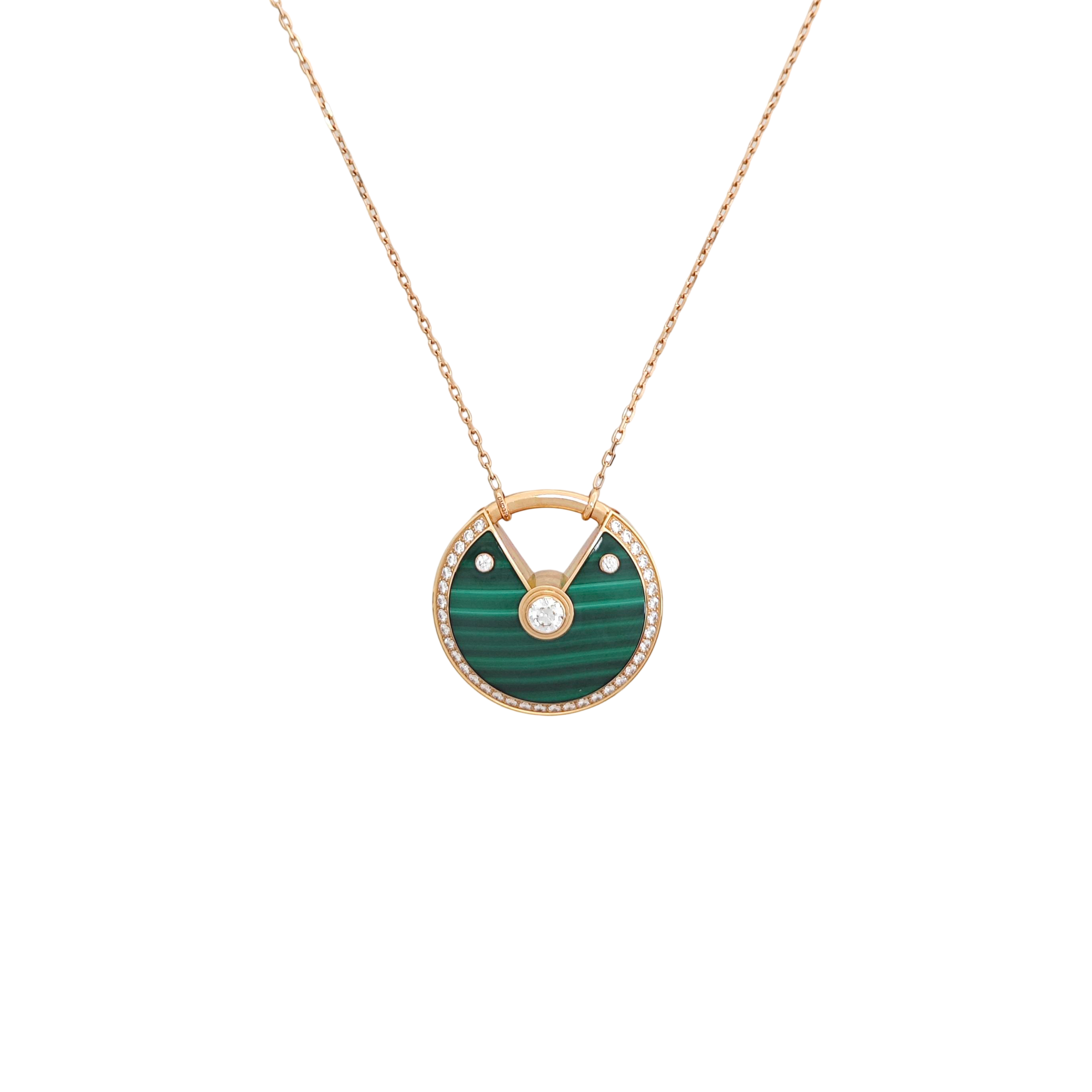 AMULETTE DE CARTIER 18k Rose Gold Necklace