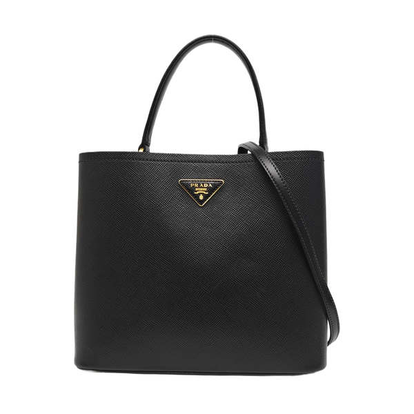 Panier Saffiano Calfskin Black