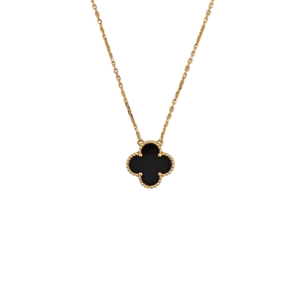 Vintage Alhambra 18k Gold Necklace