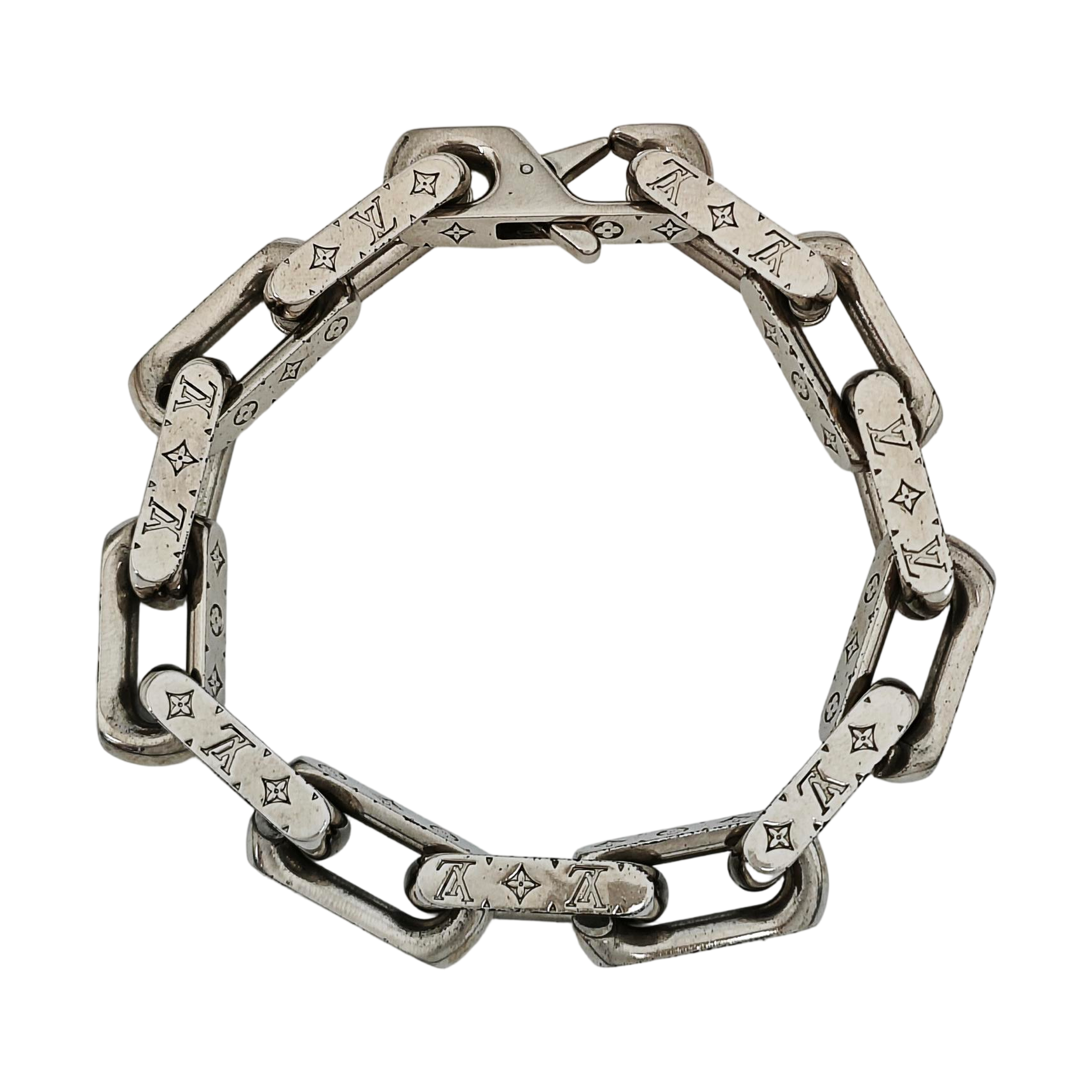 MONOGRAM Metal Silver Bracelet