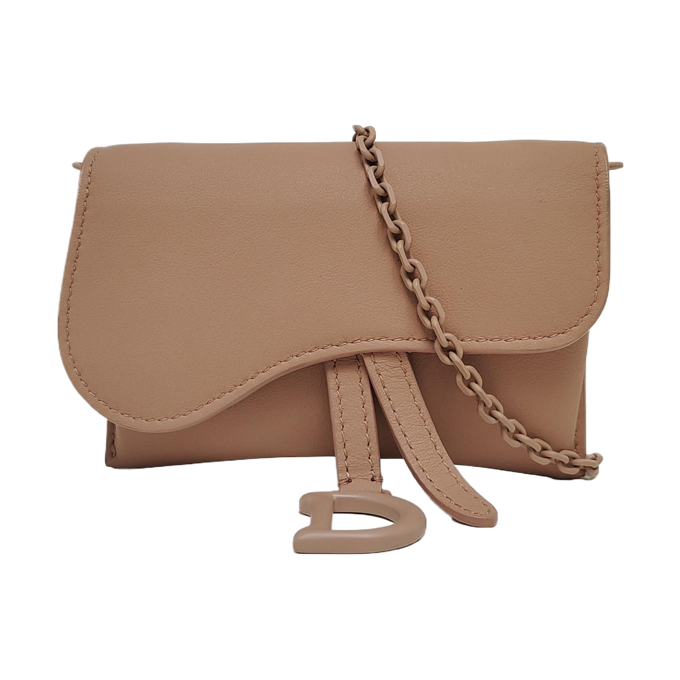 Saddle Mini Calfskin Pink