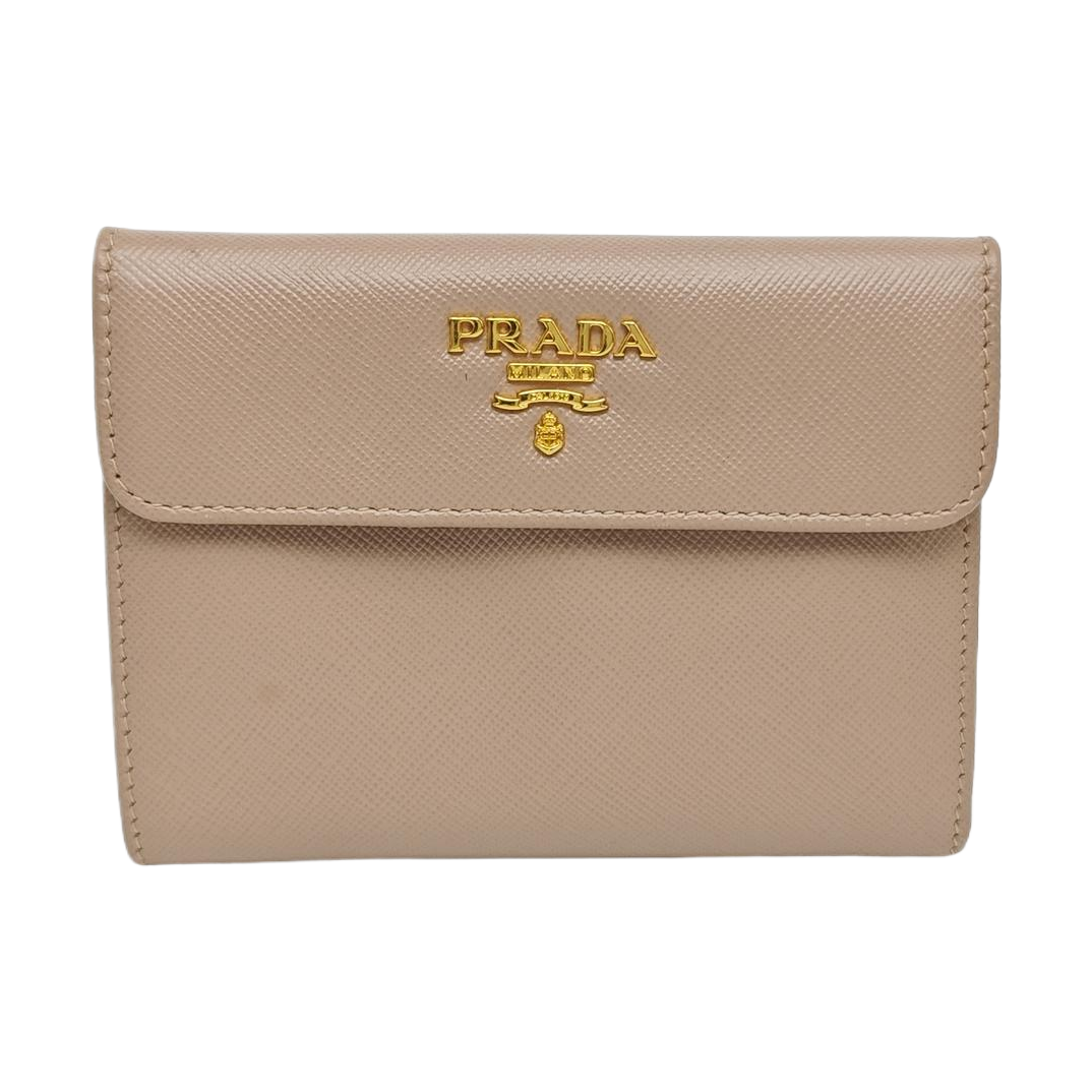 Saffiano Calfskin Wallet Pink