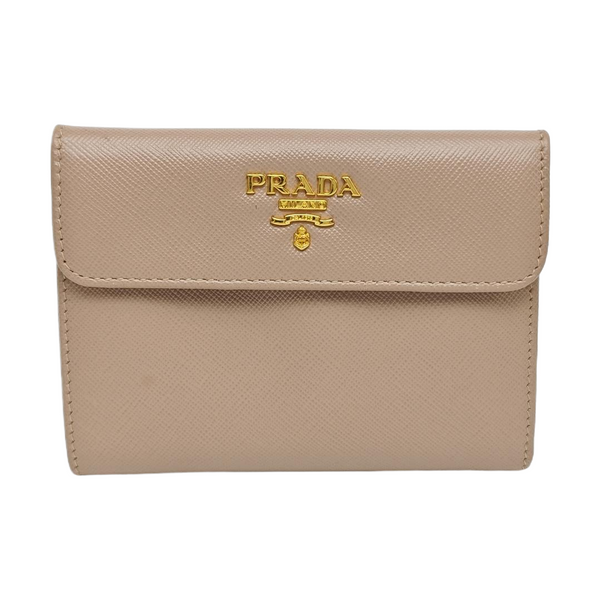 Saffiano Calfskin Wallet Pink