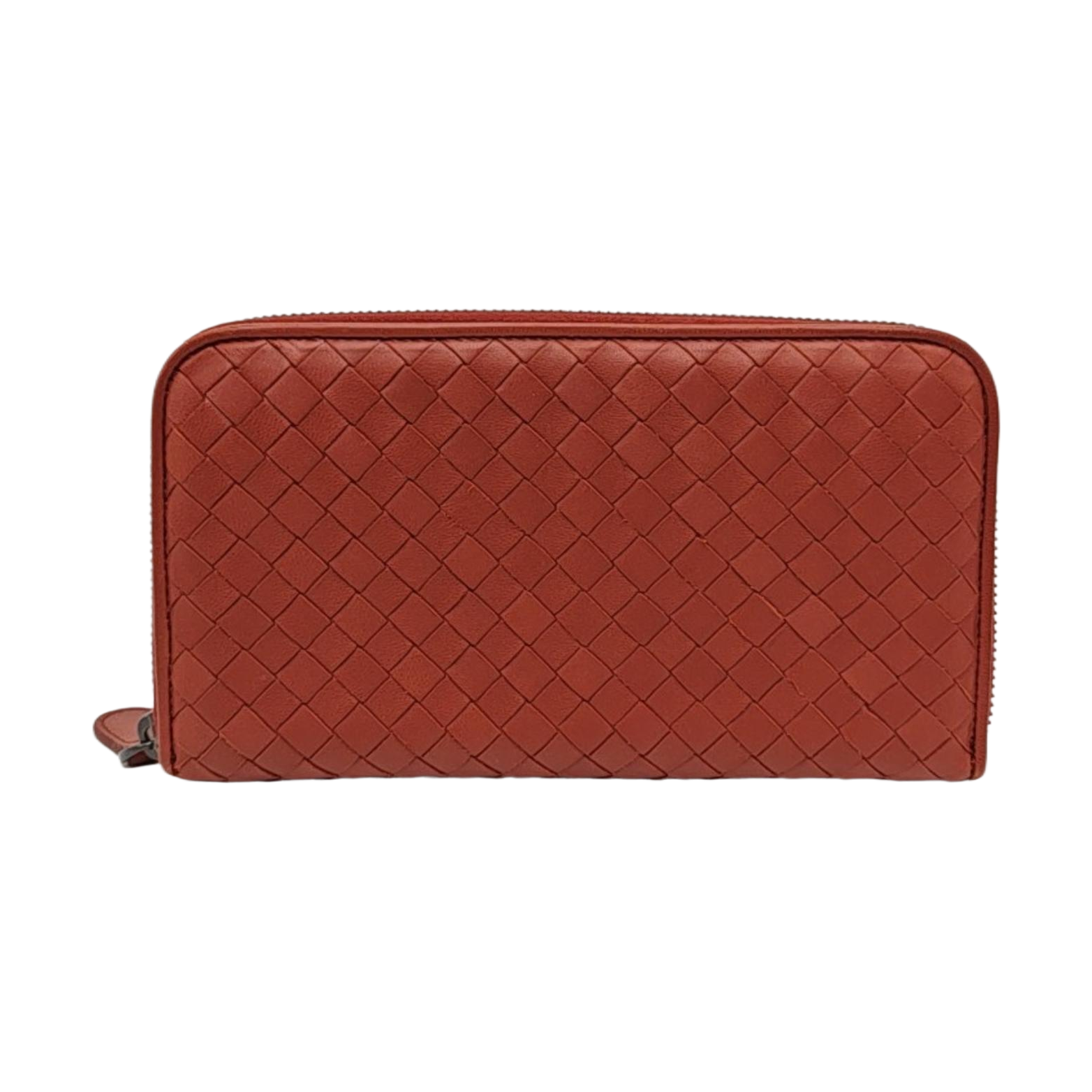 Lambskin Wallet Red