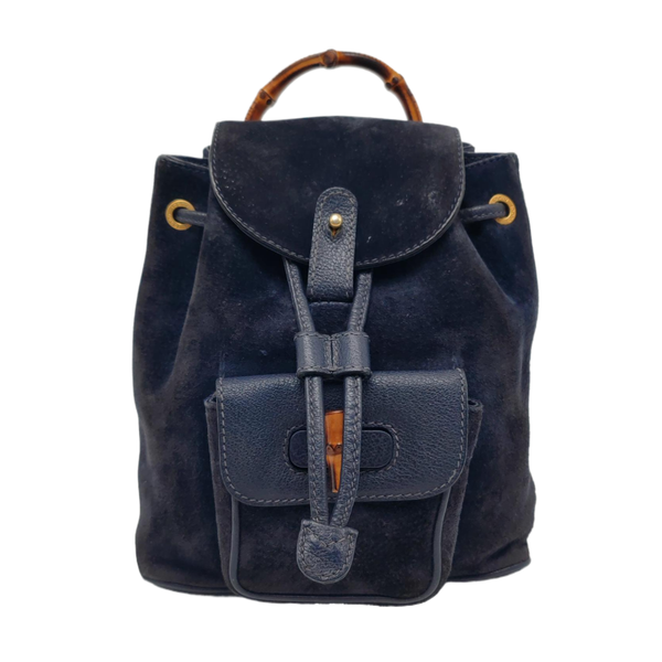 Bamboo 1947 Small Suede Blue