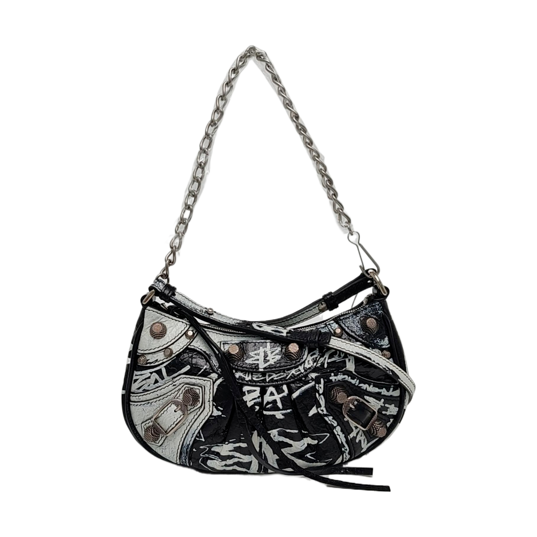 Le Cagole Mini Lambskin Black