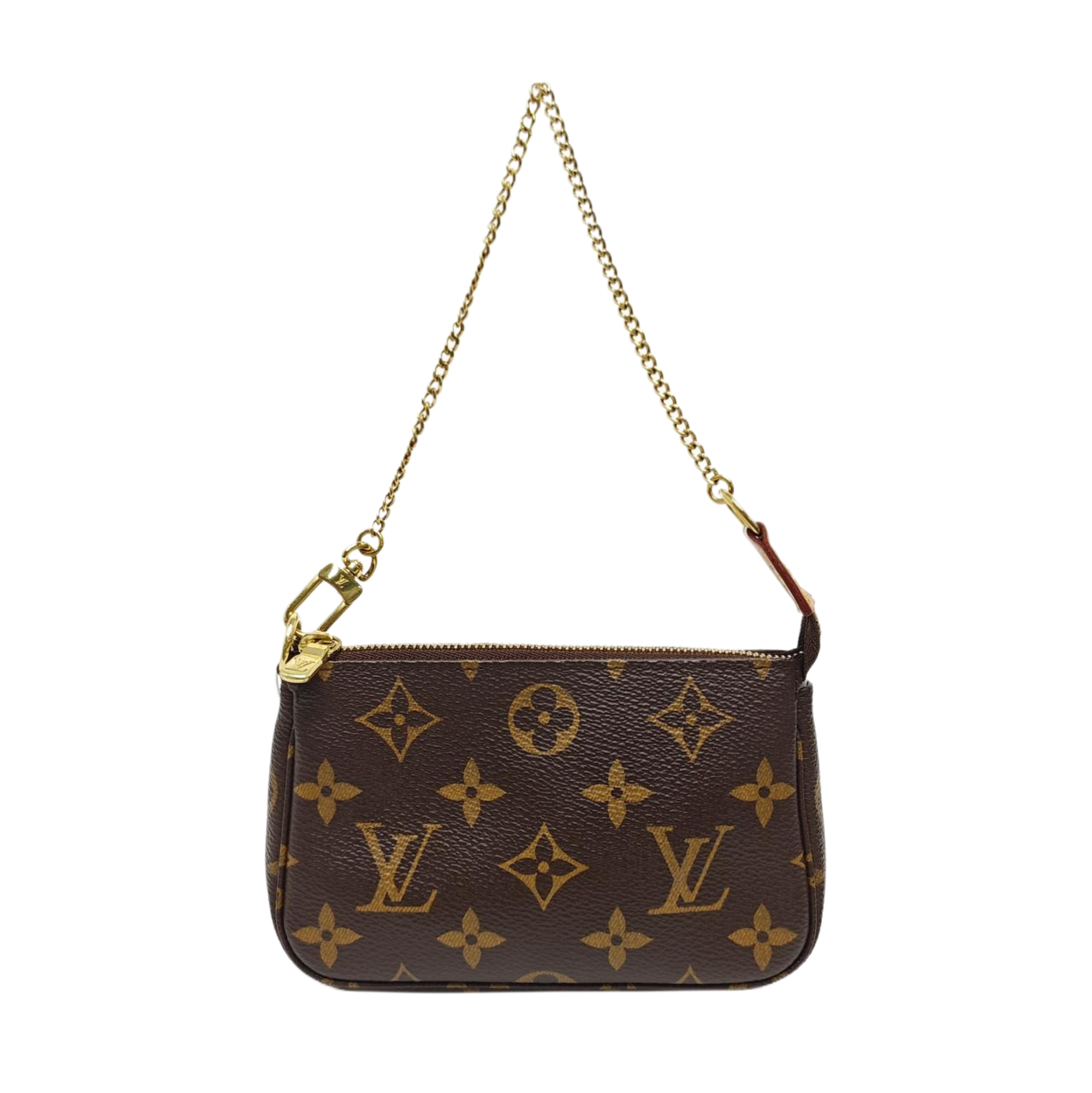 ACCESSOIRES Mini Monogram Coated Canvas Brown